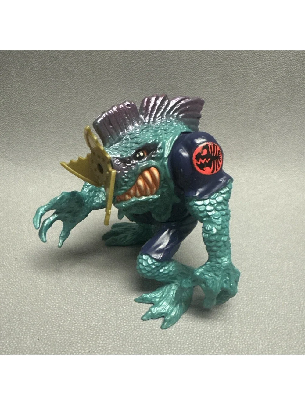 Slash Vintage Street Sharks Action Figure 1994 Mattel Drill Nose Works-No Dill